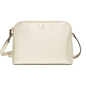 Kate Spade Metallic Gold Mandy Crossbody Bag